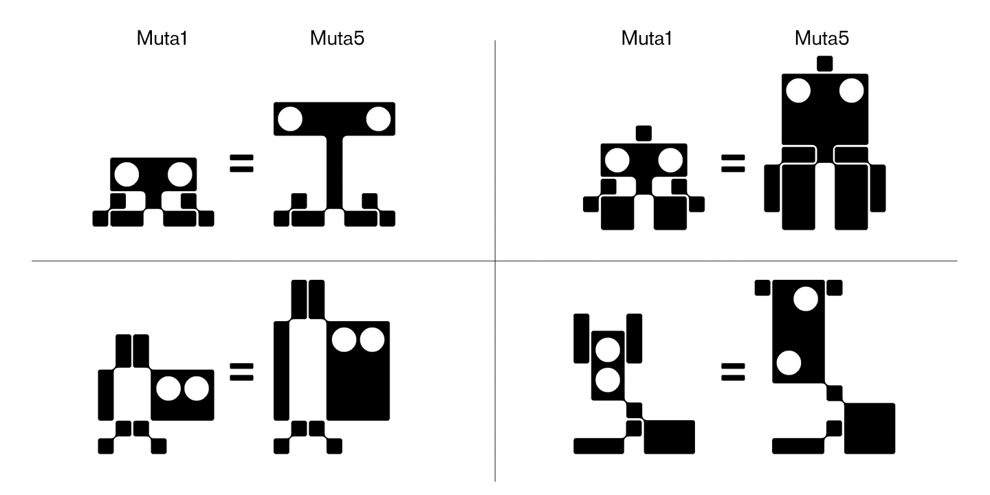 BD Micron Robots Robots Muta 5 Font preview